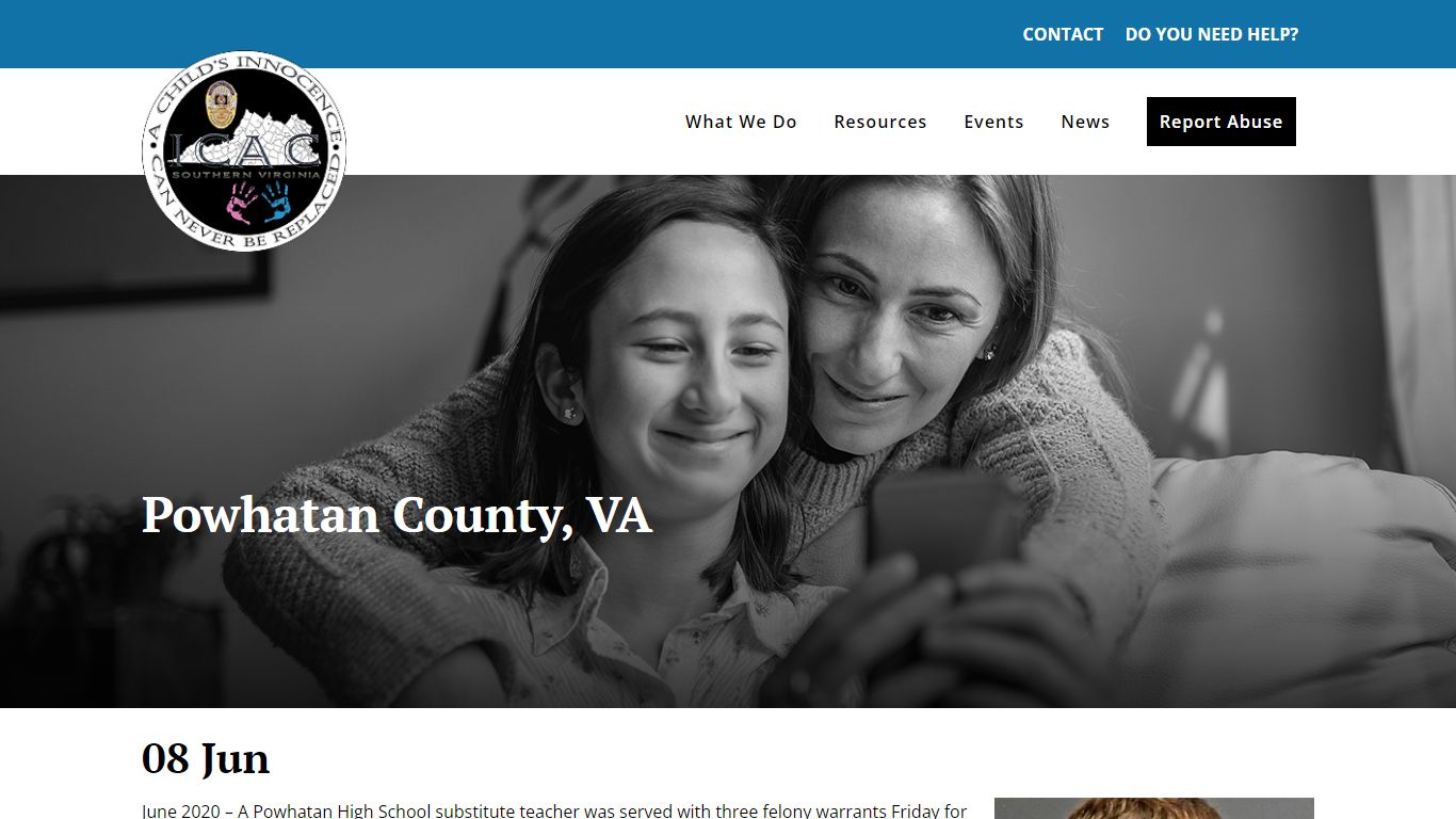 Powhatan County, VA | SOVA-ICAC